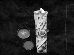 Chef Special Paneer Makhani Kathi Roll
