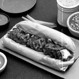 Special Barbeque Chicken Shawarma Roll