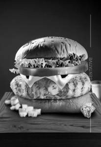 Grilled Chicken Tikka Burger