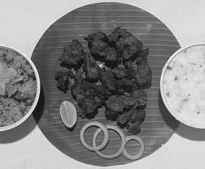 Veg Biryani+Curd Rice+Cauliflower Chilli