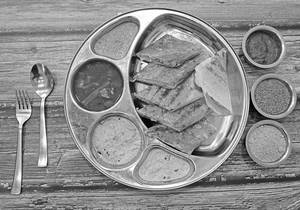 Cutting Onion Masala Dosa