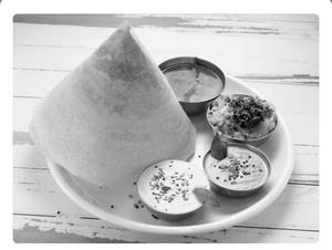 Ghee Roast Masala Dosa