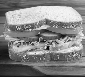Veg loaded sandwich