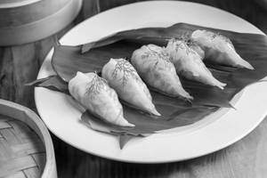 Asparagus & Water Chestnut Dimsum