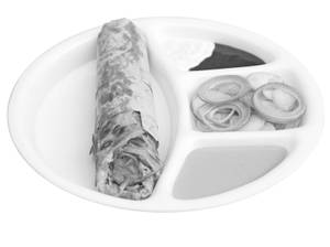 Egg Bhurji Roll