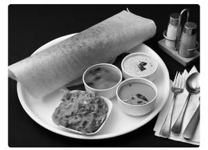 Butter Roast Masala Dosa