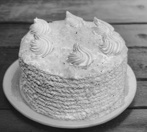 Eggless White Forest Cool Cake 1/2kg