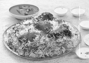 Hyderabadi Chicken Biryani 