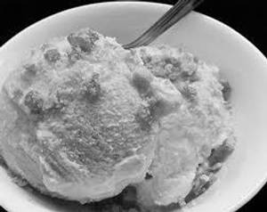 Butterscotch ice cream