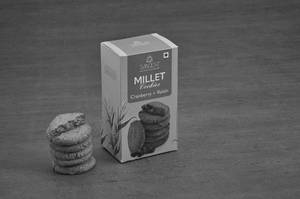 Cranberry Raisin Millet Cookies