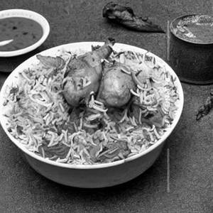 Roasted Chicken Biryani