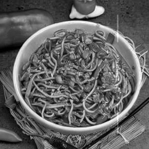 Chili Garlic Noodles Half Veg
