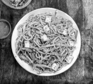 Paneer Cheese Dry Noodles