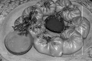 Cheese Steam Momo   White Sauce