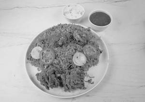 Biryani + Fried Chicken