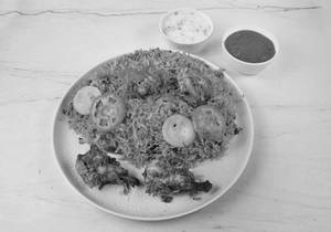 Biryani + Alfham Lollipop
