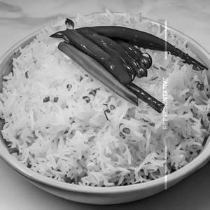Steamed rice   