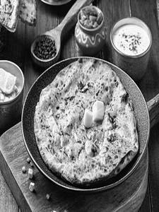 Stuffed Naan / Parantha