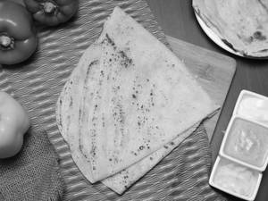 Butter rumali roti