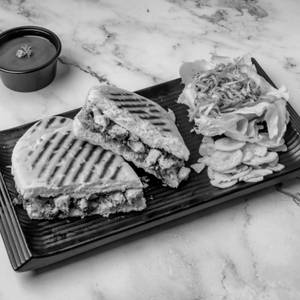 Carribean Chicken Grilled Sandwich In Panini Bread (non-veg)