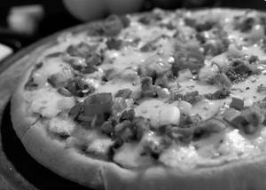 Chicken Keema Pizza
