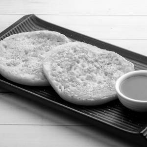 Pancake (2 Pcs) with Maple Syrup (Eggless)