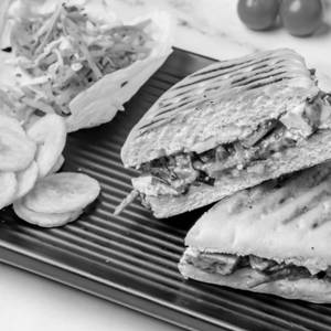 Paneer Tikka Sandwich in Panini Bread (veg)