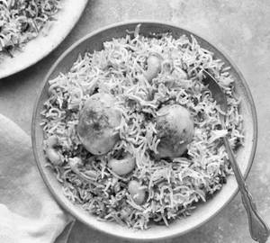 Egg biryani handi