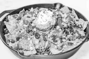 Cheese Baked Nachos