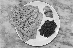 Paratha & Chana Masala
