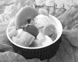 Fruit With Ice-Cream