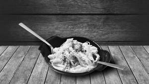 White sauce pasta