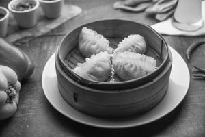 Lotus Stem & Asparagus Dim Sum (4 Pcs)