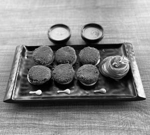 Smoked Mushroom Galouti 