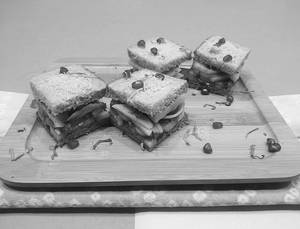 Mumbai Salad Sandwich