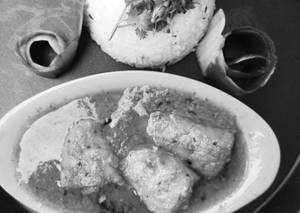 Soya Chaap Chawal