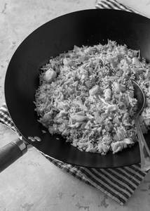 Chicken Triple Fried Rice