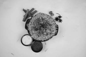 Spicy Green Mirchi Chicken Biryani