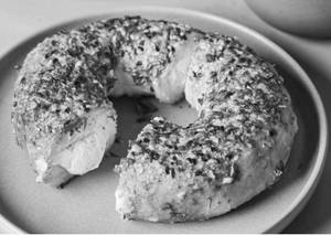 Korean Cream Cheese Bagel