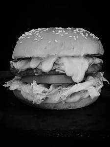 Spicy veggies burger