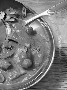 Mushroom Mattar Masala
