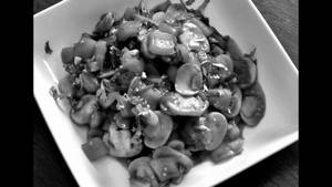 Mushroom Chilly (serves 2-3)