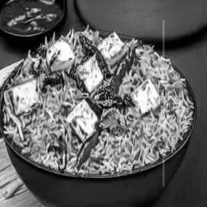 Paneer Chilli Biryani(3pcs)