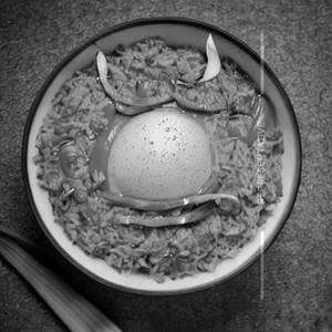Egg Masala Rice Bowl