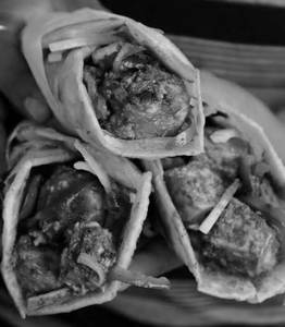 Paneer Kathi Kabab (2 Pcs)