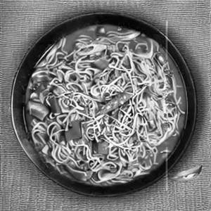 Veg Hakka Noodles Gravy