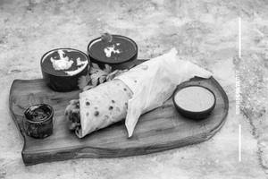Mushroom Paneer Roll