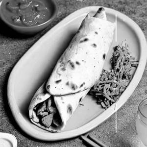 Mixed Shawarma (Beef & Chicken) Roll