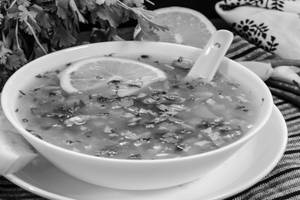 Chicken Lemon Coriander Soup