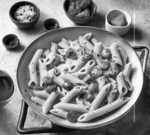 Egg Penne Pasta